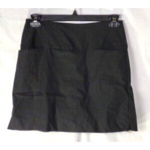 SC&Co. Women's Size M Black Pull-On Double Stretch Skort Skirt